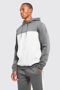 Chándal de invierno informal personalizado para hombre Color sólido Transpirable 100% Algodón Tallas grandes Conjuntos Casuales - Product Image 6