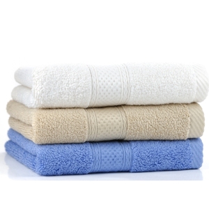 Serviettes de bain Dobby Plain de qualité d'exportation Serviette de bain OEM 100% avec design et logo personnalisés à un prix abordable - Product Image 3