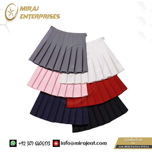 Falda plisada corta con margaritas de fresa dulce, minifaldas de cintura alta Kawaii JK Girl Student, faldas de mujer de verano a la moda personalizadas - Product Image 6