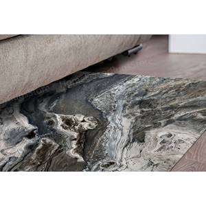 Alfombra Estampada - Moderna, Tinta de Alcohol, Mármol Gris, Personalizada, Piedra Negra y Gris, Puerta Principal, Moderna, Personalizada, Alfombra de Terciopelo de Lujo - Product Image 4