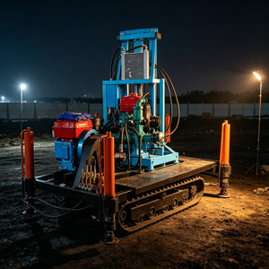 Petite plateforme de forage de puits d'eau, profondeur 100 m, pour l'approvisionnement en eau domestique et agricole - Product Image 2