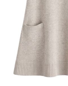 <b>Beige</b> Womens Knitted Sleeveless Sweater Vest V Neck Soft Acrylic Winter Layering Casual Custom Manufacturer OEM Wholesale Brands - Product Image 6