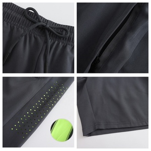 Short de course athlétique d'été en soie de glace pour hommes Short d'entraînement à séchage rapide Short de sport léger pour le basket-ball - Product Image 3