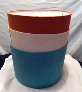 Abat-jour en tissu de lin personnalisé au design moderne avec couvertures lumineuses élégantes faites à la main pour application - Product Image 4