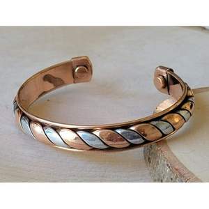 Handmade Pure <b>Copper</b> Religious Bracelet Customized Design Color Environmental Friendly for Wedding Favors Promotional <b>Gifts</b> Made - Product Image 1