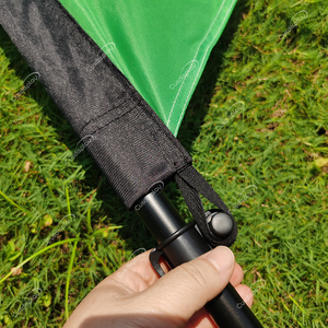 ชุดเสาธงขนนกทรงหยดน้ำสี่เหลี่ยมผืนผ้าสำหรับชายหาดเสาธงยักษ์ทำจากไฟเบอร์กลาสอลูมิเนียม - Product Image 4