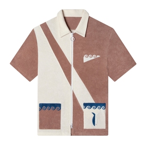 Summer Cabana <b>Shirt</b> for Men Casual Fit <b>Short</b> <b>Sleeve</b> Vintage <b>Button</b>-<b>Up</b> Design Custom Color Options Available for Wholesale - Product Image 5