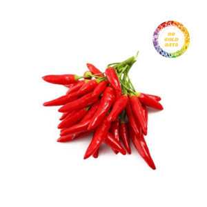 Chile entero congelado rápidamente individualmente con forma intacta y color vibrante-Larga vida útil A-18 °C - Product Image 2