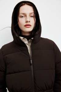 Boomletcorp veste d'hiver pour hommes de haute qualité la plus vendue à capuche bulle bouffante chaude en plein air toile enduite imperméable coupe-vent - Product Image 6