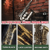 Pâte à polir G3Hu pour l'éclat des métaux, pâte nettoyante et polissante pour produits en cuivre, saxophones et articles similaires.