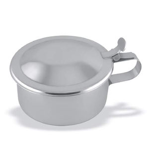 เหยือกสแตนเลสตวงและถ้วยให้อาหารสำหรับโรงพยาบาลสั่งทำโลโก้ได้ - Product Image 4