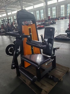 Máquina de gimnasio para flexiones de piernas recostado, entrenador horizontal selectorizado - Product Image 2