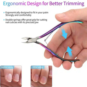 Wholesale Professional Stainless Steel Curved/ Straight Nail Nipper Finger <b>Toe</b> Nails Wide Jaw Opening Sharp Durable Nail Tool - Product Image 5