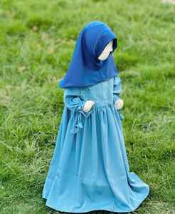 Meilleure vente Abaya légère et respirante pour enfants Belle robe de prière modeste pour un usage quotidien pour les vêtements islamiques - Product Image 3
