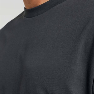 High Quality 100% Cotton Custom T-Shirt for Men Heavy <b>Weight</b> 220g Oversized <b>Blank</b> Silk Screen Printed - Product Image 4