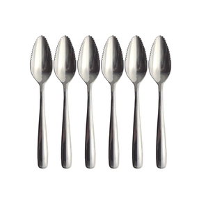 Hot Selling Wholesale Price Stainless Steel Grapefruit Spoon Stirring Spoon With Serrated Edges Scraping Spoon - Product Image 4