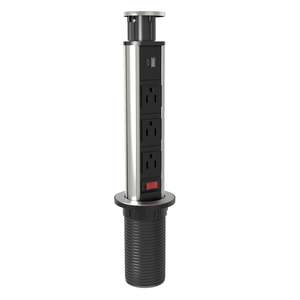 Multipresa da Scrivania Intelligente con Protezione da Sovratensione, 3 Prese AC e Cavo di Prolunga da 5m, Presa USB Smart - Product Image 6