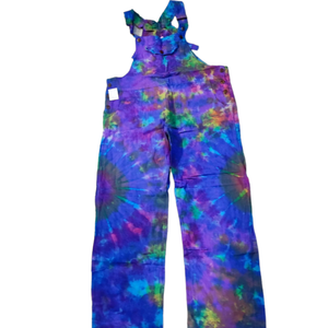 Women's Cotton <b>Jumpsuit</b> Tie-Dye Print Boho Streetwear Style Elastic <b>Mesh</b>-Handicrafts Direct Rawat Wholesale Prices Summer - Product Image 1