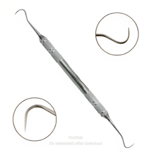 Juego de instrumentos quirúrgicos veterinarios Premium de 8 piezas | Escaladores de elevadores dentales con alas de acero inoxidable para perros y gatos - Product Image 4