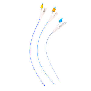 ขายส่งสายสวนปัสสาวะ 2 ทางสายสวนเคลือบซิลิโคนยางสายสวนโฟลีย์ SIN-FCS - Product Image 5