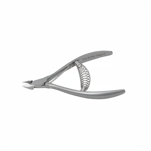 Coupe-cuticules professionnel à double ressort en acier inoxydable |   Outil de manucure et pédicure à mâchoire pointue - Product Image 2
