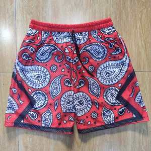 Pantalones cortos de baloncesto de malla para hombre de poliéster elastano lisos a la moda personalizados a granel al por mayor para hombre - Product Image 6