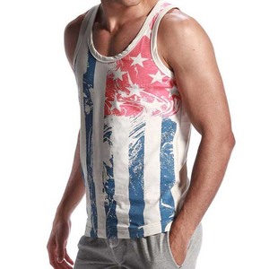 Camisetas sin Mangas de Punto Sublimadas para Hombre, Talla Grande, Transpirables, Hechas en Fábrica, Ropa de Gimnasio, Camiseta de Culturismo Sublimada - Product Image 4