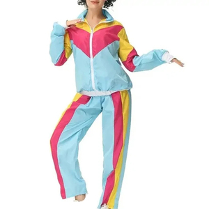 Conjuntos cortavientos de talla grande Conjunto de chaqueta de pantalón de mujer Chaqueta cortavientos para correr Biker Chaqueta de lluvia Conjuntos de forro impermeable para mujer - Product Image 4