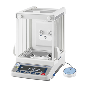 เครื่องชั่งวิเคราะห์ GX-124AE 322 กรัม ความละเอียด 0.0001 กรัม พร้อมระบบสอบเทียบภายใน หน้าจอ LCD สำหรับห้องปฏิบัติการ พร้อมเซ็นเซอร์ภายนอก รับประกัน OEM 2 ปี - Product Image 1