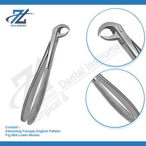 คีมผ่าตัดสำหรับถอนฟันกราม86A-Lower รูปภาษาอังกฤษเครื่องมือผ่าตัด - Product Image 3