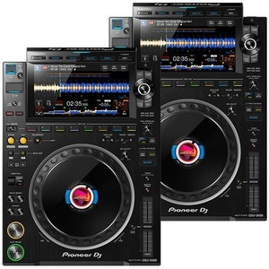 SOLO LLEGADO Mezclador de consola de audio de DJ profesional, 2 pares y controlador de DJ de 2 pares y un controlador de DJ de 1/2" - Product Image 1