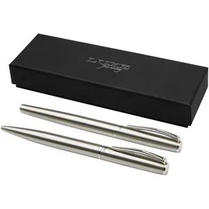 Set di Penne in Acciaio Riciclato Didimis, Gadget Sostenibili per Regali Aziendali - Product Image 1