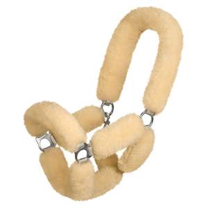 Licol de cheval en nylon personnalisable professionnel Style occidental avec raccords en fer et rembourré en polaire de vison Meilleur vendeur - Product Image 5