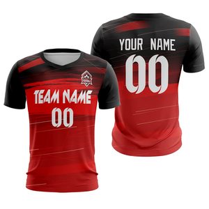 Conjuntos de Camisetas de Fútbol Sublimadas para Hombre, Personalizadas para Clubes Deportivos, Material 100% Poliéster de Alta Calidad, Sublimación Antibacteriana 2025 - Product Image 1