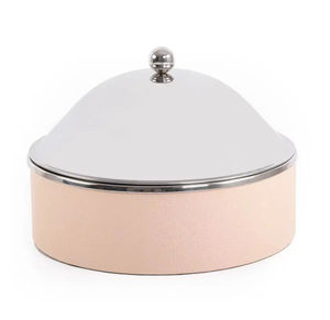 Opulent Metal <b>Casserole</b> Hot Pot <b>with</b> Moon Knob <b>Lid</b> Engineered for Superior Food Warming and Serving at Grand Hotel Occasions - Product Image 5