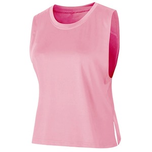 Hauts de yoga en nylon d'été pour femmes T-shirts à manches courtes à séchage rapide pour la course et le fitness avec décoration de boutons et design creux - Product Image 6