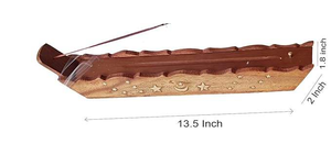 Wholesale India Religious Eco-friendly High Quality <b>Incense</b> Box <b>Sticks</b> <b>Holder</b> AGARBATI DHOOP Stand Loban Wood Burner - Product Image 4