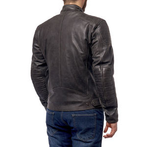 Blouson de motard unisexe en cuir coupe-vent 2026 pour la moto, haute qualité, couleurs personnalisées, toutes saisons, vente en gros directe usine - Product Image 3