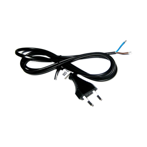 Juego de cables de alimentación negros VDE europeos de 3,50 Mtrs, calidad Superior para aparatos electrónicos de consumo, suministro de exportación al por mayor a granel - Product Image 2