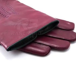 Elegant Leather <b>Gloves</b> for Men Soft <b>Warm</b> Winter Outdoor Casual Fashionable Comfortable Protective Handwear Gear - Product Image 5