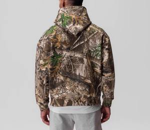 เสื้อมีฮู้ดแบบสวมหัวผ้าคอตตอนโอเวอร์ไซส์สำหรับผู้ชายผู้หญิงชุดสตรีทแวร์แห้งเร็วระบายอากาศได้ดี100% แบบกำหนดเองได้ - Product Image 4