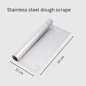 Fabricante al por mayor de acero inoxidable para pastelería, pan, pizza, masa, raspador, picador, utensilio de cocina multiusos, cocina, hornear - Product Image 5