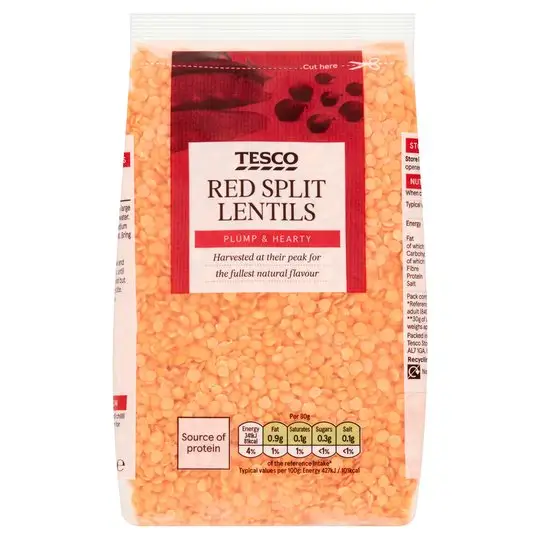 赤レンズ豆穀物全体と分割レンズ豆健康的なマメ科レンズ豆卸売Bes