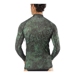 OEM Personnalisé Rash Guard MMA à Manches Longues de Haute Qualité pour Hommes et Femmes Respirant Anti-UV Lavé Séchage Rapide Écologique - Product Image 2