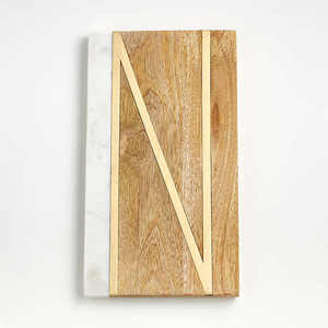 Vente en gros de planche à découper en marbre et en bois rectangle personnalisé produit de cuisine en bois produit à découper - Product Image 5