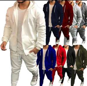 Chándal para hombre hecho en fábrica logotipo personalizado Precio asequible crea tu idea para chándal para hombre - Product Image 1