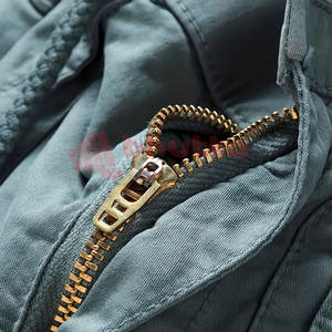 Nouvelle mode 100% coton décontracté Cargo hommes Shorts avec coupe décontractée cordon de serrage réglable taille séchage rapide - Product Image 4