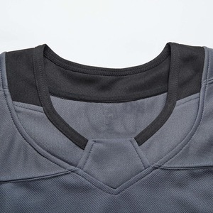 Venta al por mayor OEM directo de fábrica equipo uniformes sublimación tela de secado rápido duradero rendimiento avanzado personalizado camisetas de hockey sobre hielo - Product Image 4