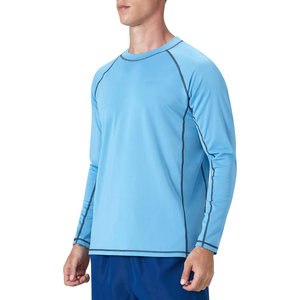 Meilleure vente Chemise personnalisée à manches longues MMA Rash Guard Vêtements de sport à séchage rapide avec quantité minimale de commande bas Prix compétitif bas prix ODM - Product Image 4