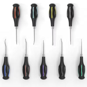 Elevador dental manual de acero inoxidable con acabado de espejo, elevador dental mínimamente invasivo extendido, diente autoclavable de raíz sin recubrimiento - Product Image 1